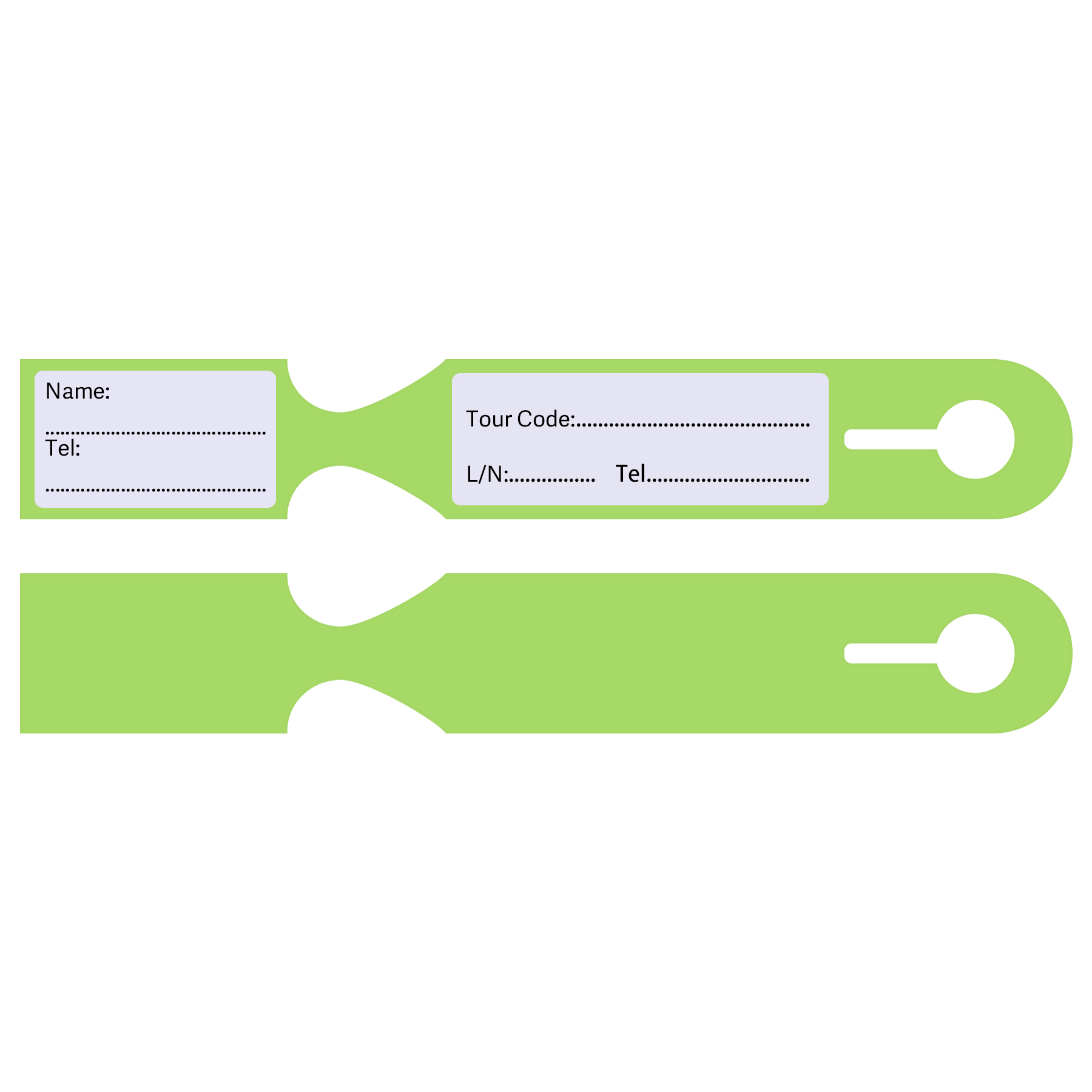 FlyFlyPromos - Paper Luggage Tags Image 18 - Promotional Product